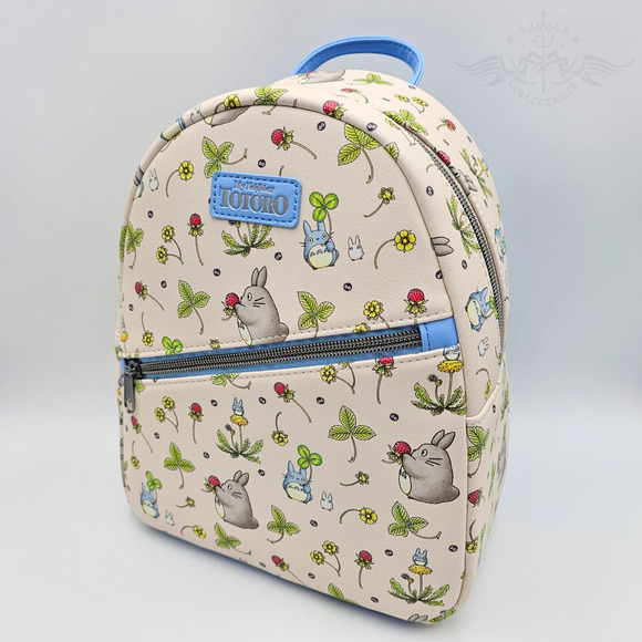 Studio Ghibli My Neighbor Totoro Berry Picking Floral Mini Backpack New main image 7